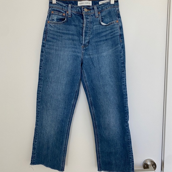Aritzia Denim Forum Arlo Straight Leg jeans - Picture 1 of 4